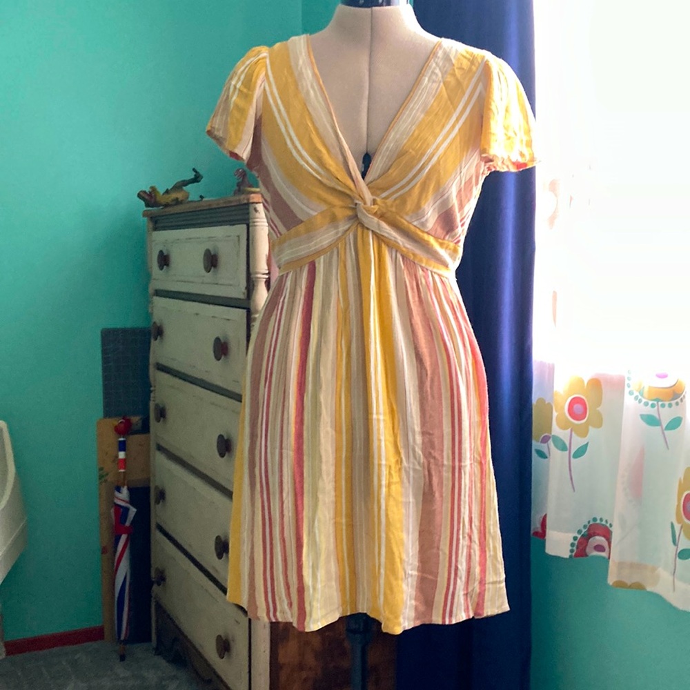 Angie Simple Summer Dress Sz S